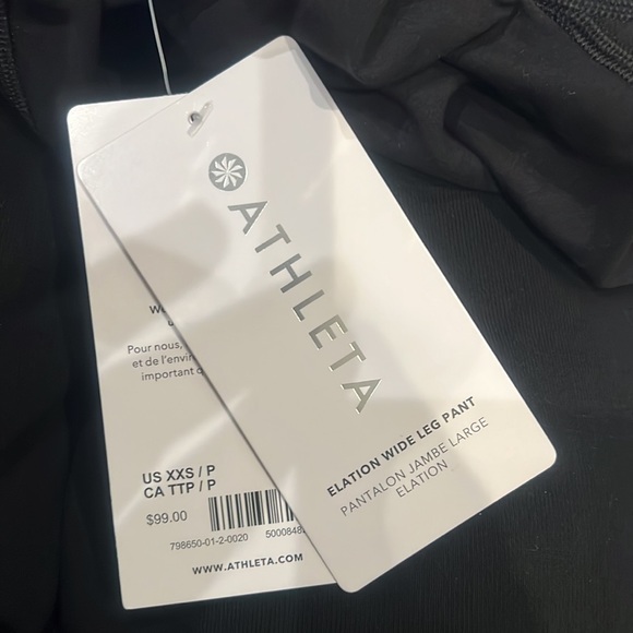 ATHLETA Elation Wide Leg Pant // Black // Various sizes - Picture 5 of 11